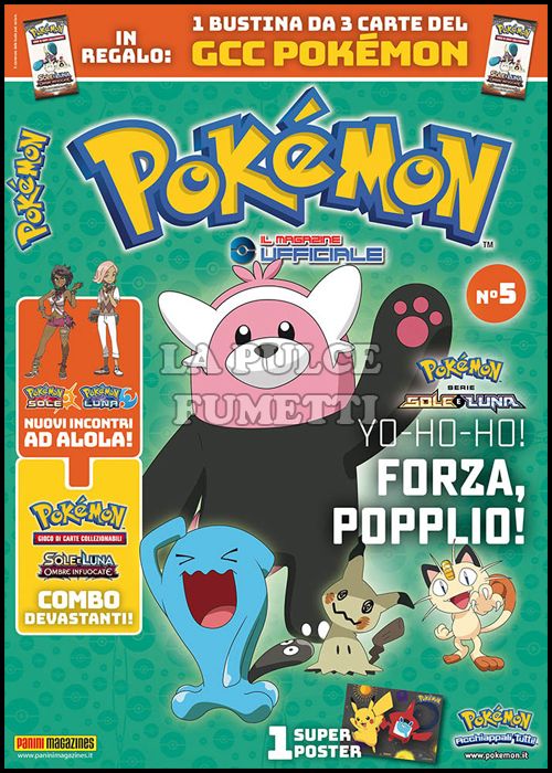 PANINI MAGIC #     5 - POKEMON MAGAZINE 5